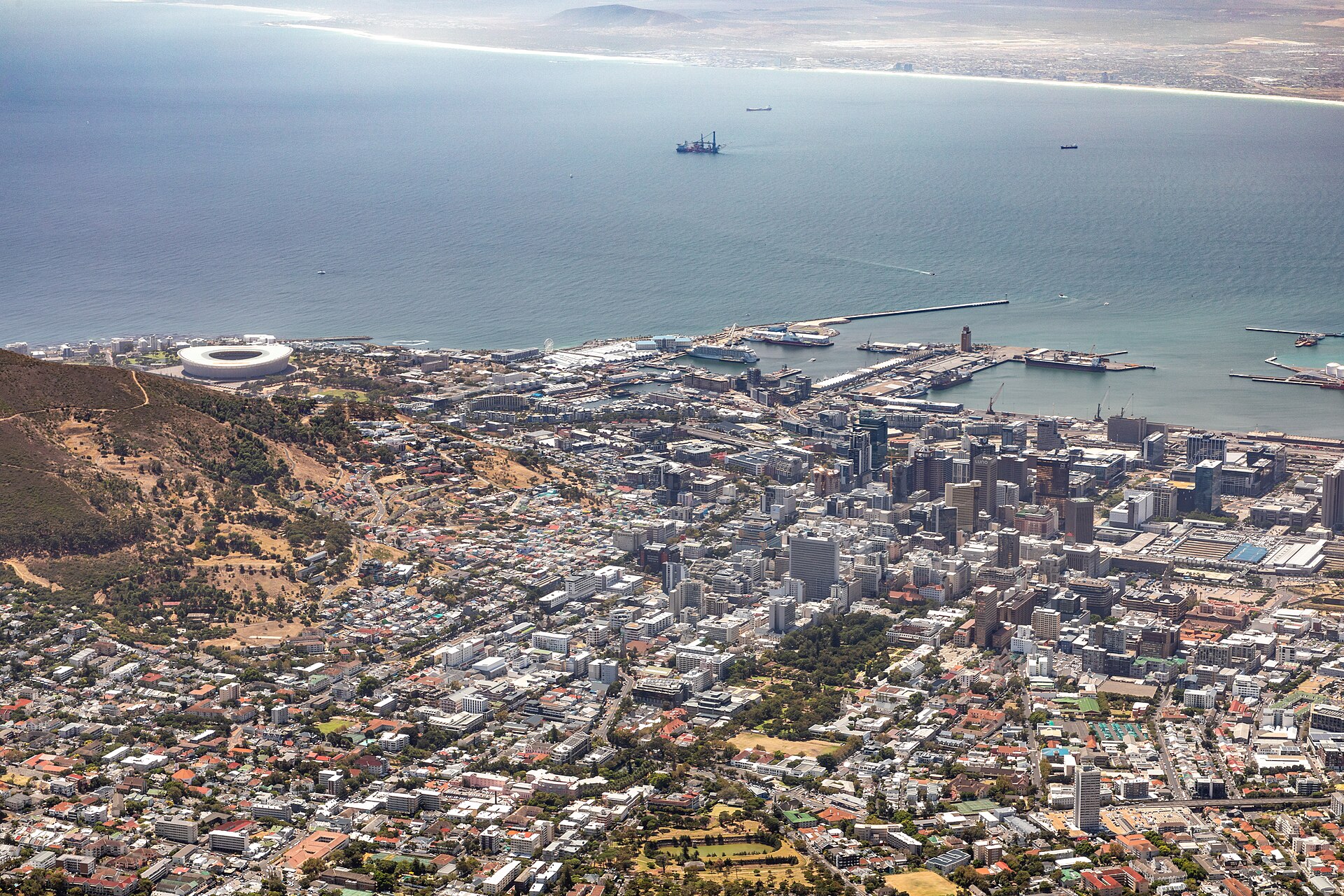 Cape Town Table Mountain city