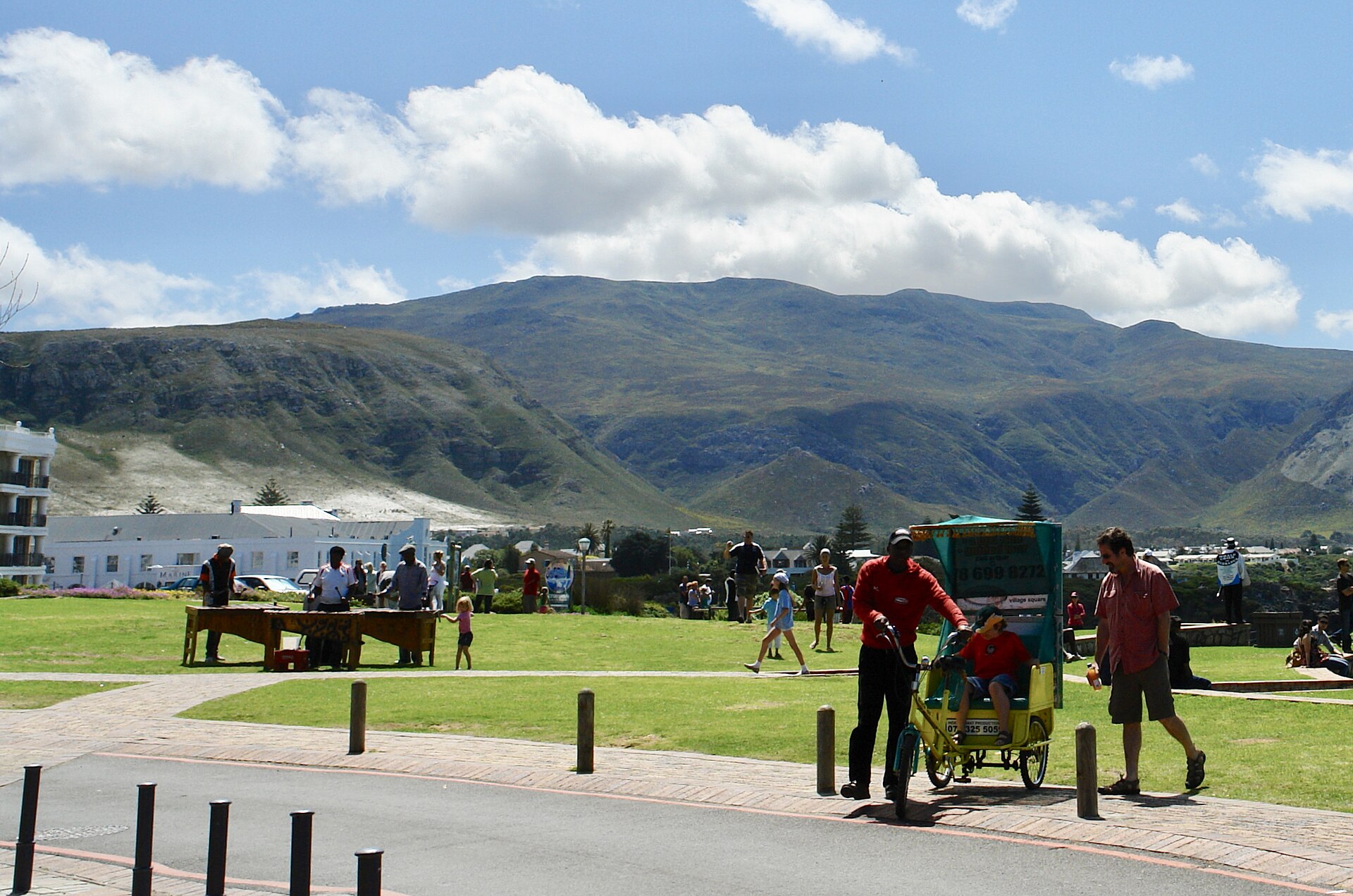 Hermanus harbour town