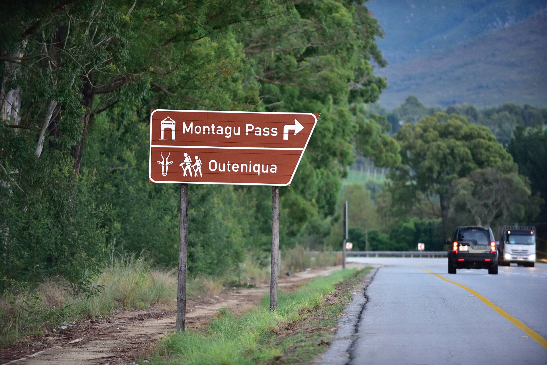 Garden Route road South Africa