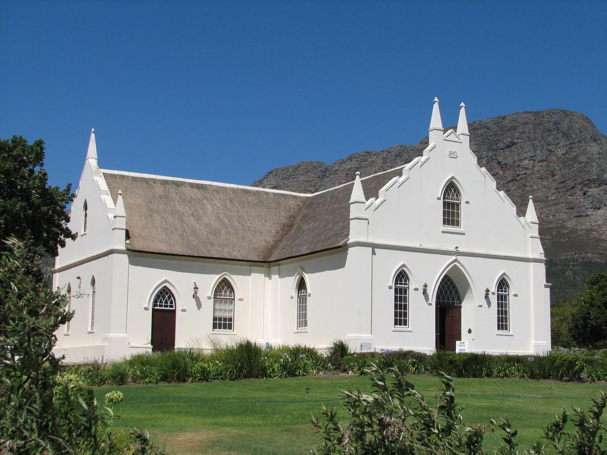 Franschhoek restaurant terrace
